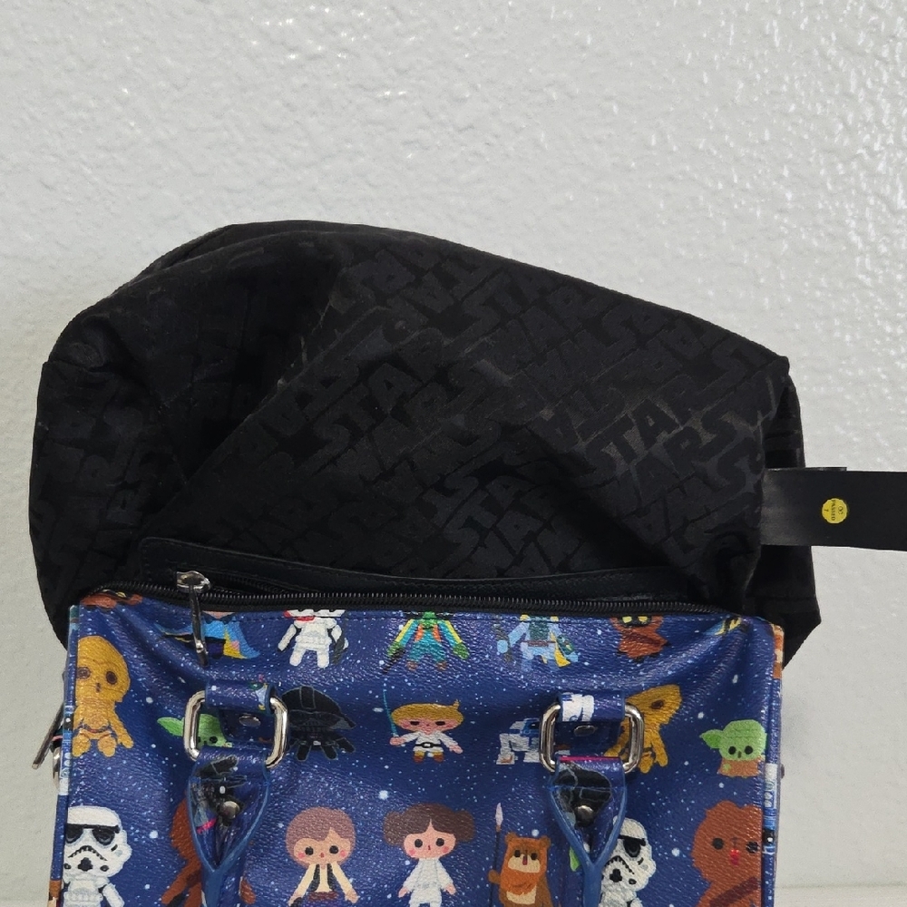 Loungefly Star Wars Blue and Black Bag - Picture 9 of 15